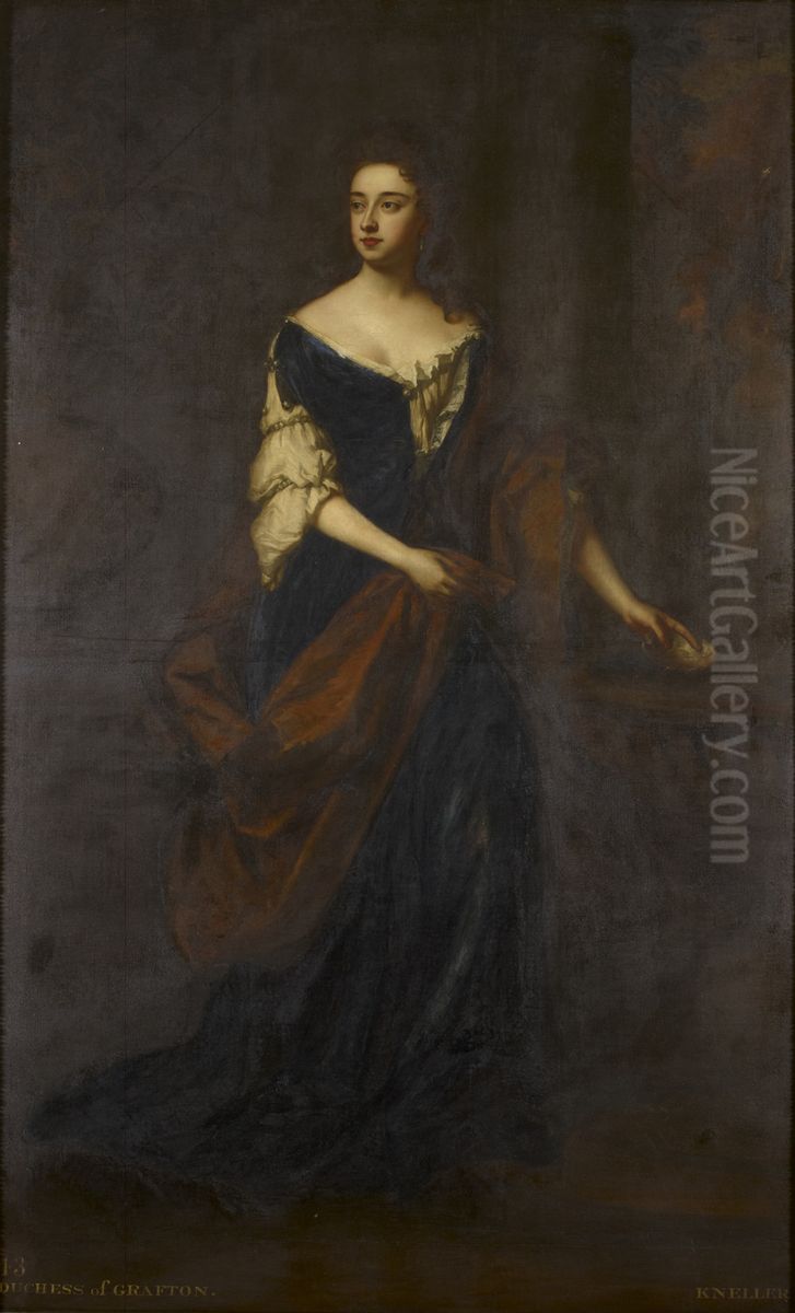 Isabella Bennett, Duchess of Grafton (1667-1723) Oil Painting by Godfrey Kneller
