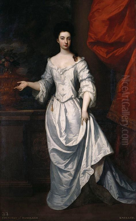 Margaret Cecil, Countess of Ranelagh (1672-1728) Oil Painting by Godfrey Kneller