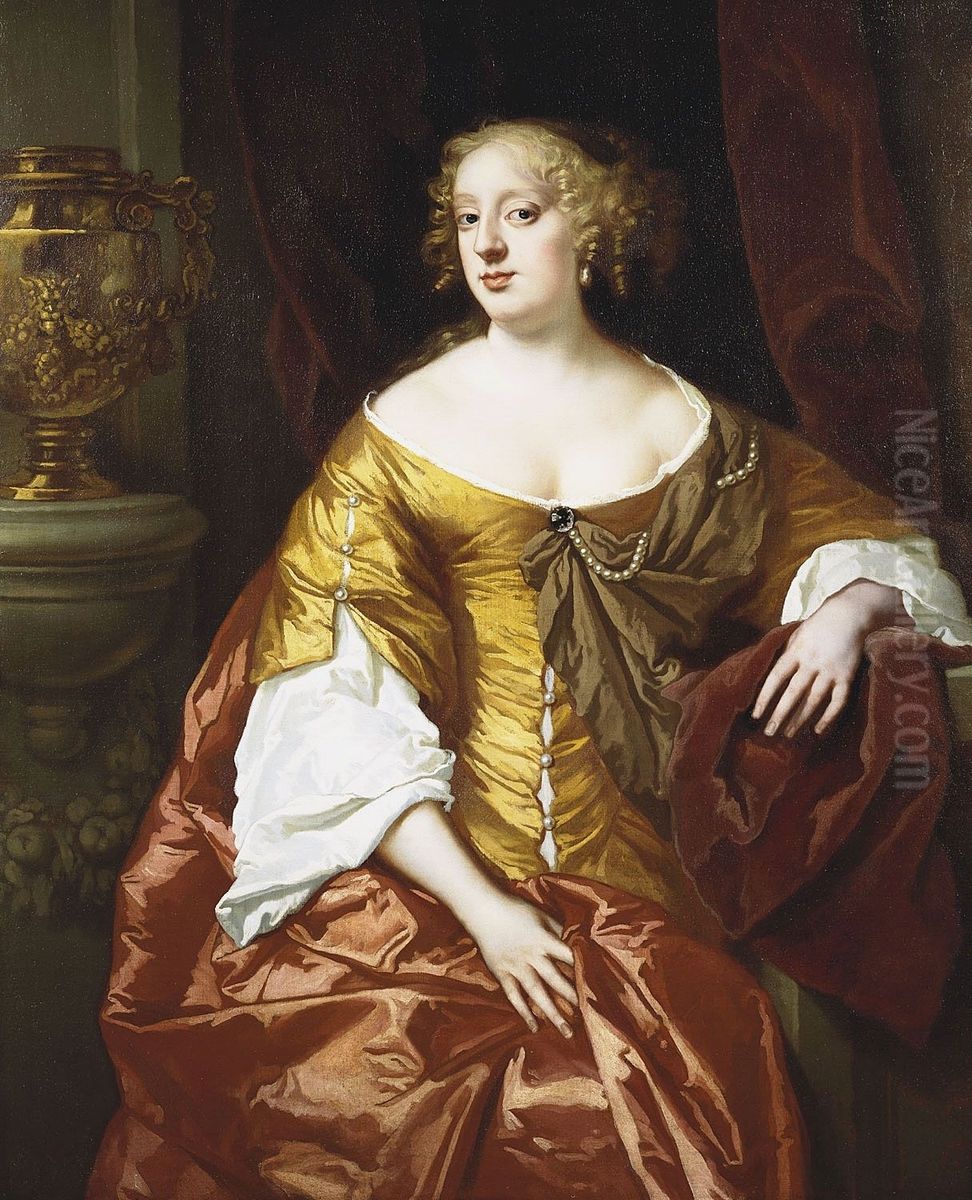 Anne Digby, Countess of Sunderland (ca 1646-1715) Oil Painting by Peter Lely