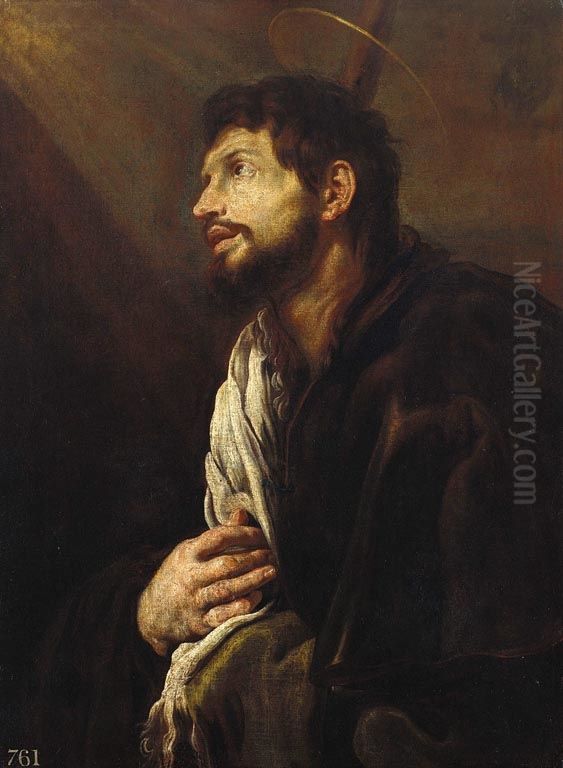Saint James The Greater? Oil Painting by Domenico Fetti