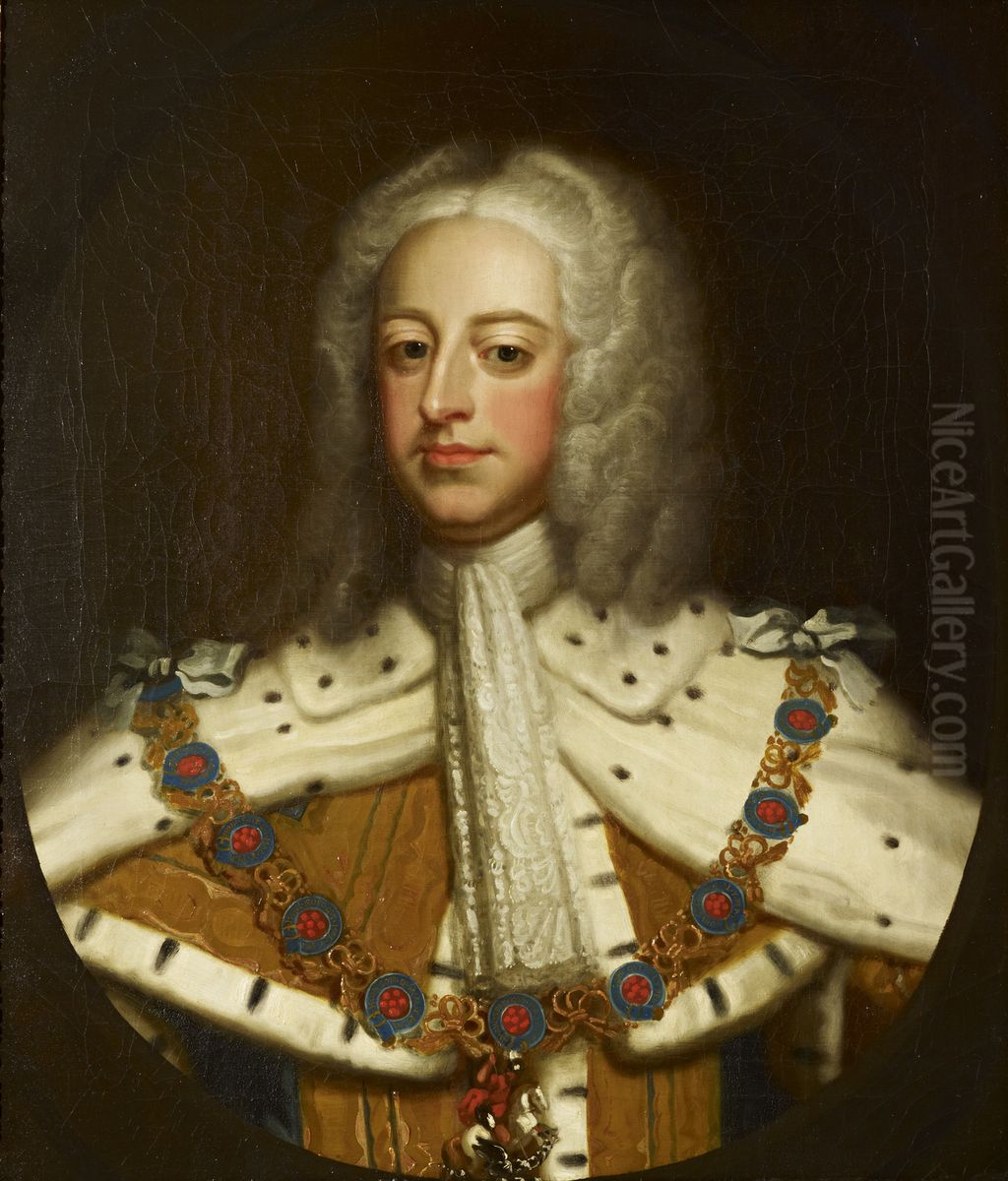 George II (1683-1760) Oil Painting by Enoch Seeman