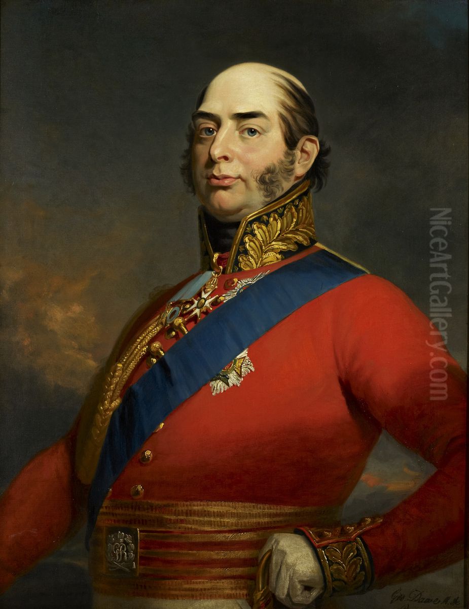 Edward, Duke of Kent (1767-1820) Oil Painting by George Dawe