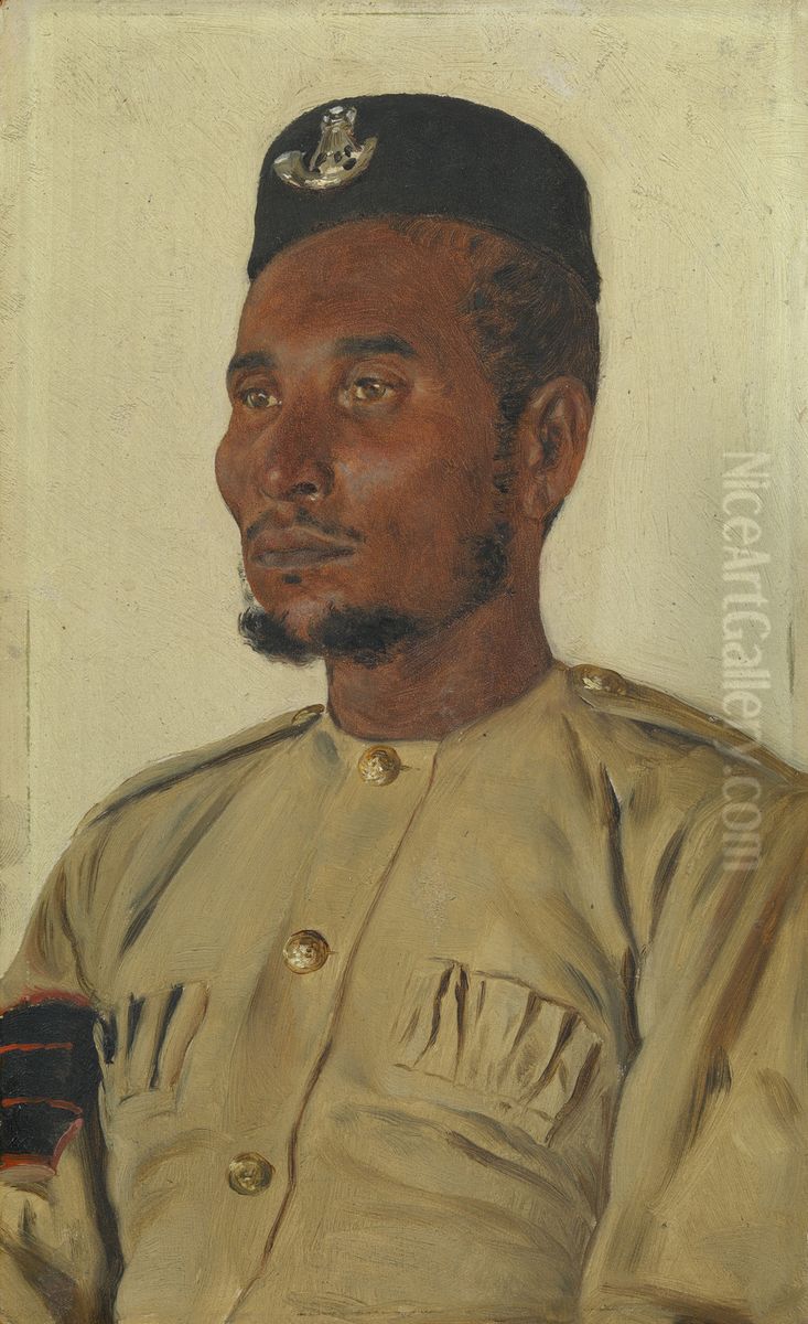 Paime Oil Painting by Rudolf Swoboda