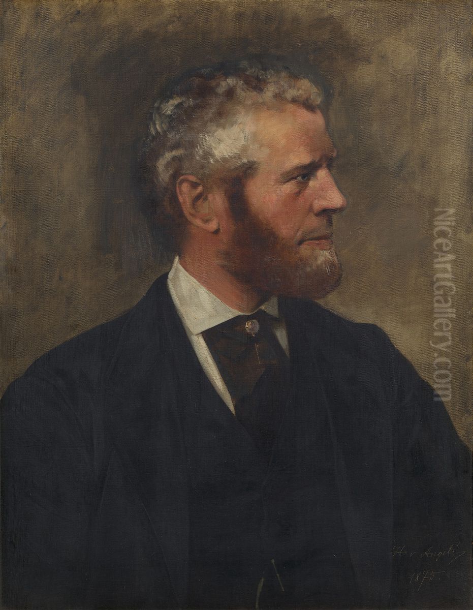 John Brown (1827-1883) Oil Painting by Baron Heinrich von Angeli