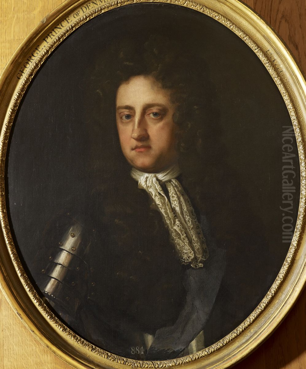 Prince George of Denmark (1653-1708) Oil Painting by Michael Dahl