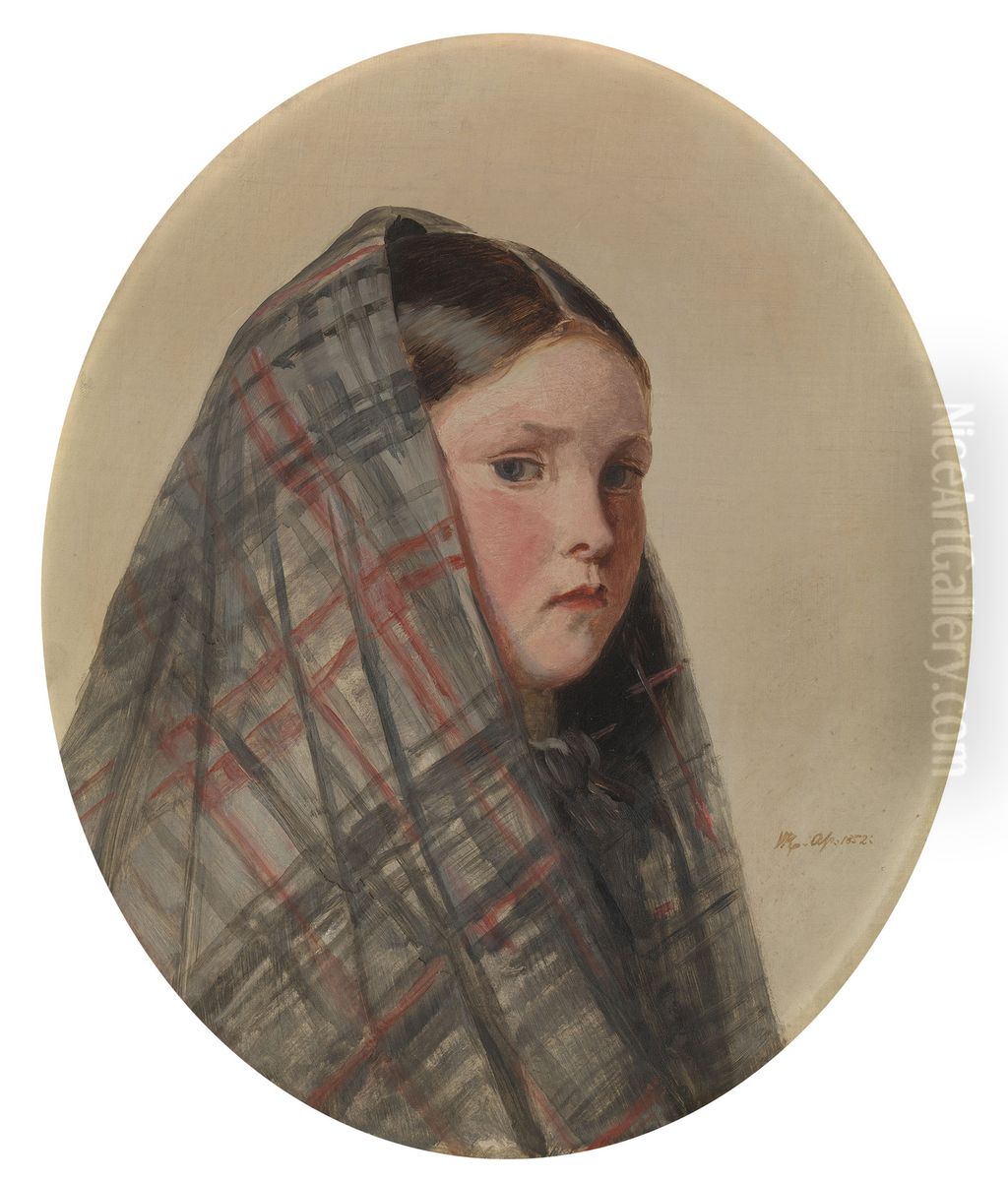 Annie Macdonald (1848-?66) Oil Painting by Victoria