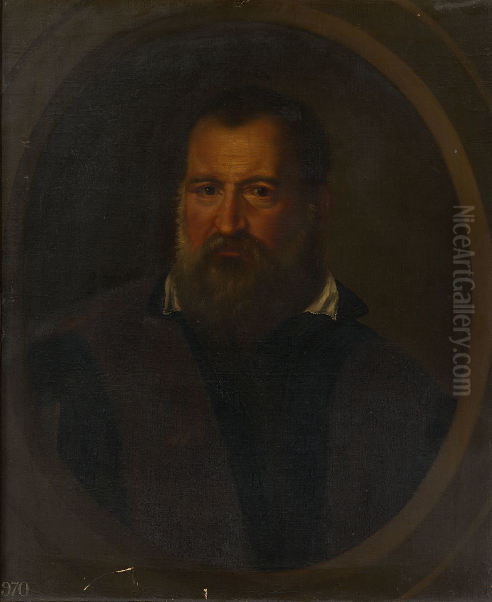 Portrait of a Man Oil Painting by Jacopo Tintoretto