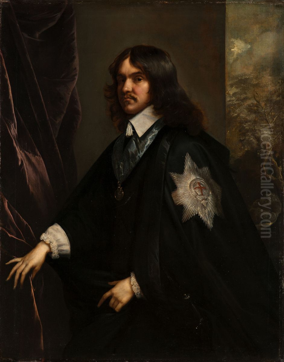 William Hamilton, Earl of Lanark and Second Duke of Hamilton (1616-51) Oil Painting by Adriaen Hanneman