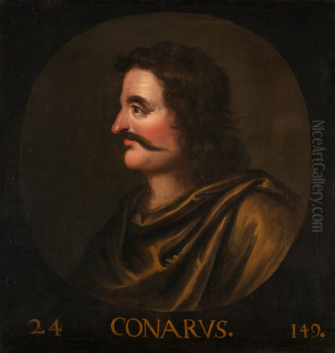Conarus, King of Scotland (150-64) Oil Painting by Jacob de Wet II