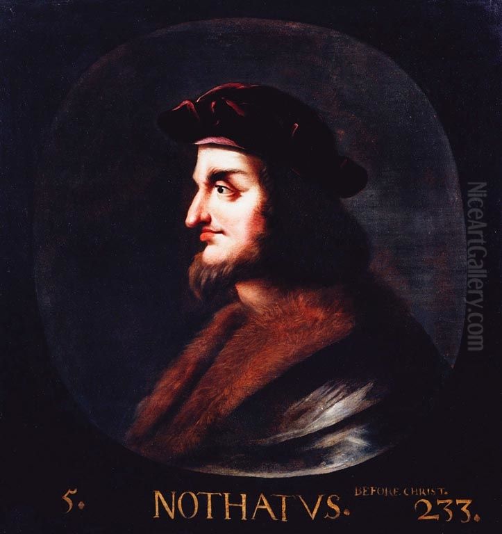 Nothatus, King of Scotland (233-13 B.C.) Oil Painting by Jacob de Wet II