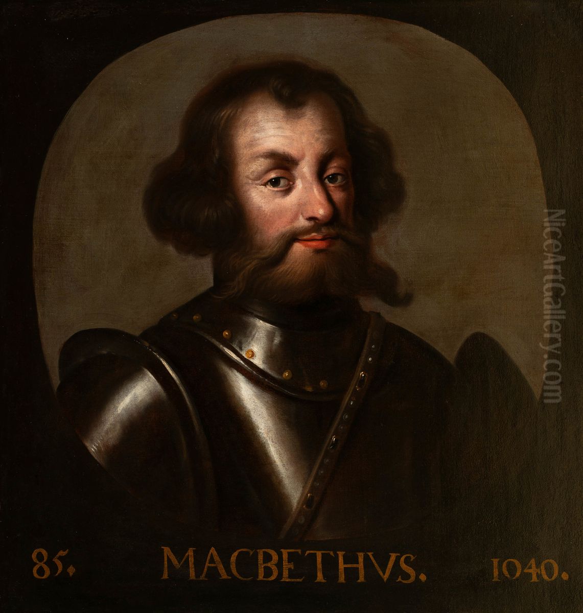 Macbeth, King of Scotland (1043-60) Oil Painting by Jacob de Wet II