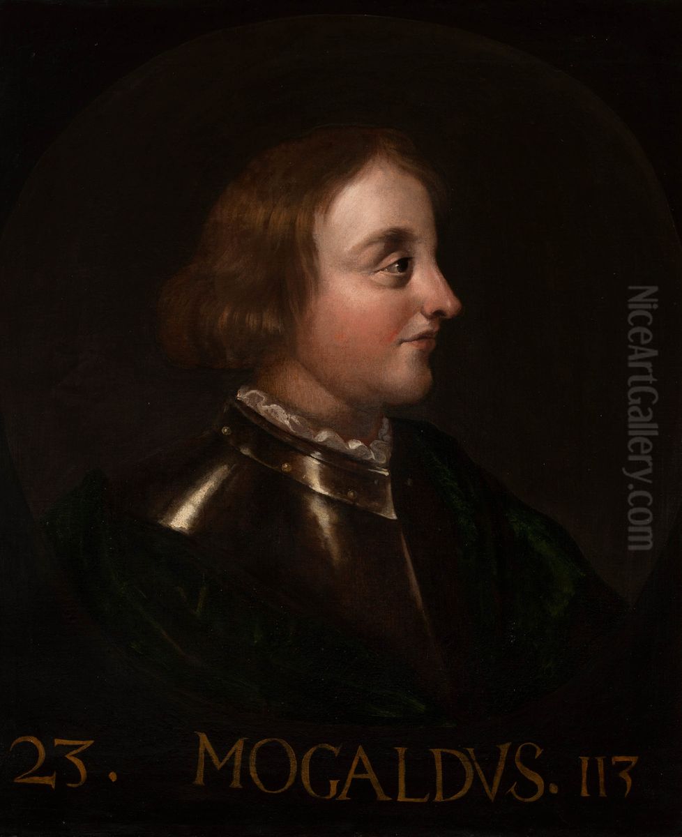 Mogaldus, King of Scotland (114-78 B.C.) Oil Painting by Jacob de Wet II