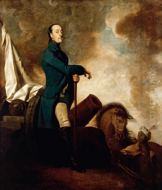 Frederick William Ernest, Count of Schaumburg-Lippe (1724-77) Oil Painting by Of Sir Joshua Reynolds