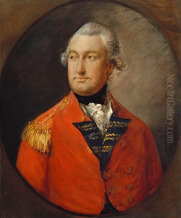 Charles, Second Earl and First Marquess Cornwallis (1738-1805) Oil Painting by Thomas Gainsborough