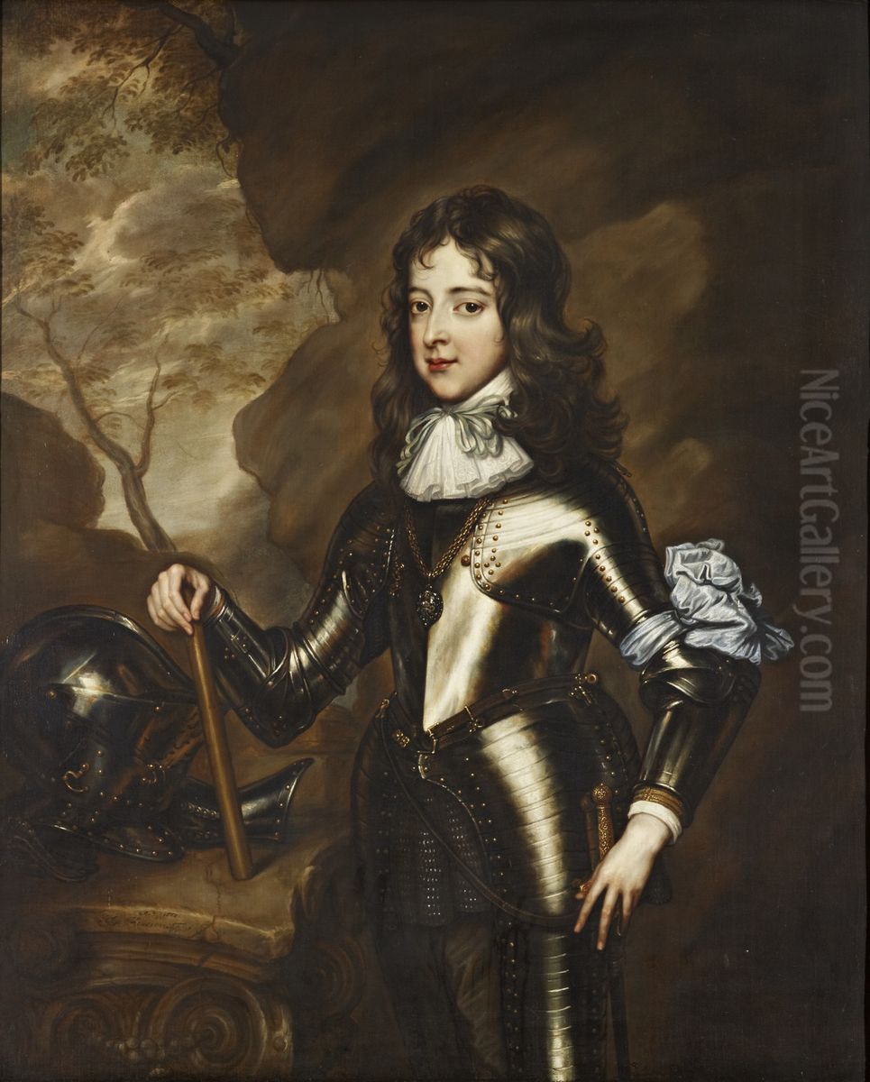 William III (1650-1702) when Prince of Orange Oil Painting by Adriaen Hanneman