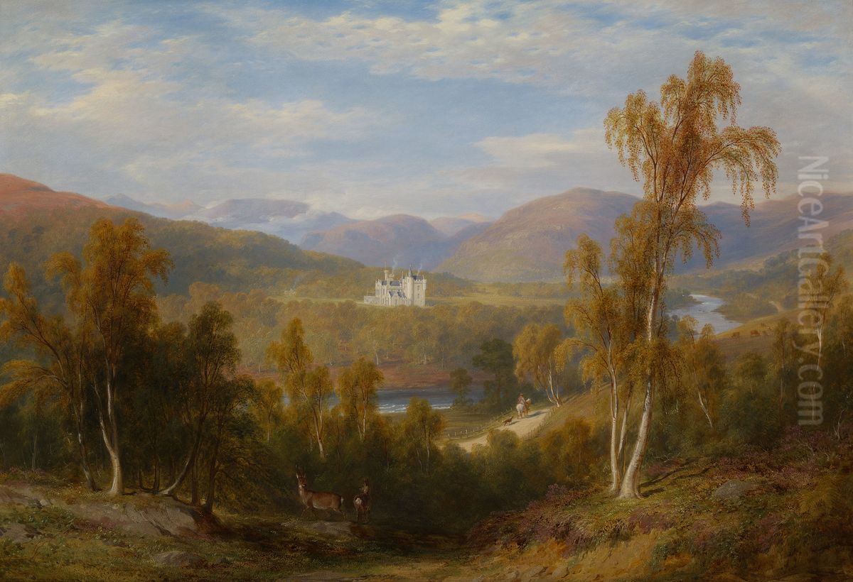A View of Balmoral Oil Painting by James Giles