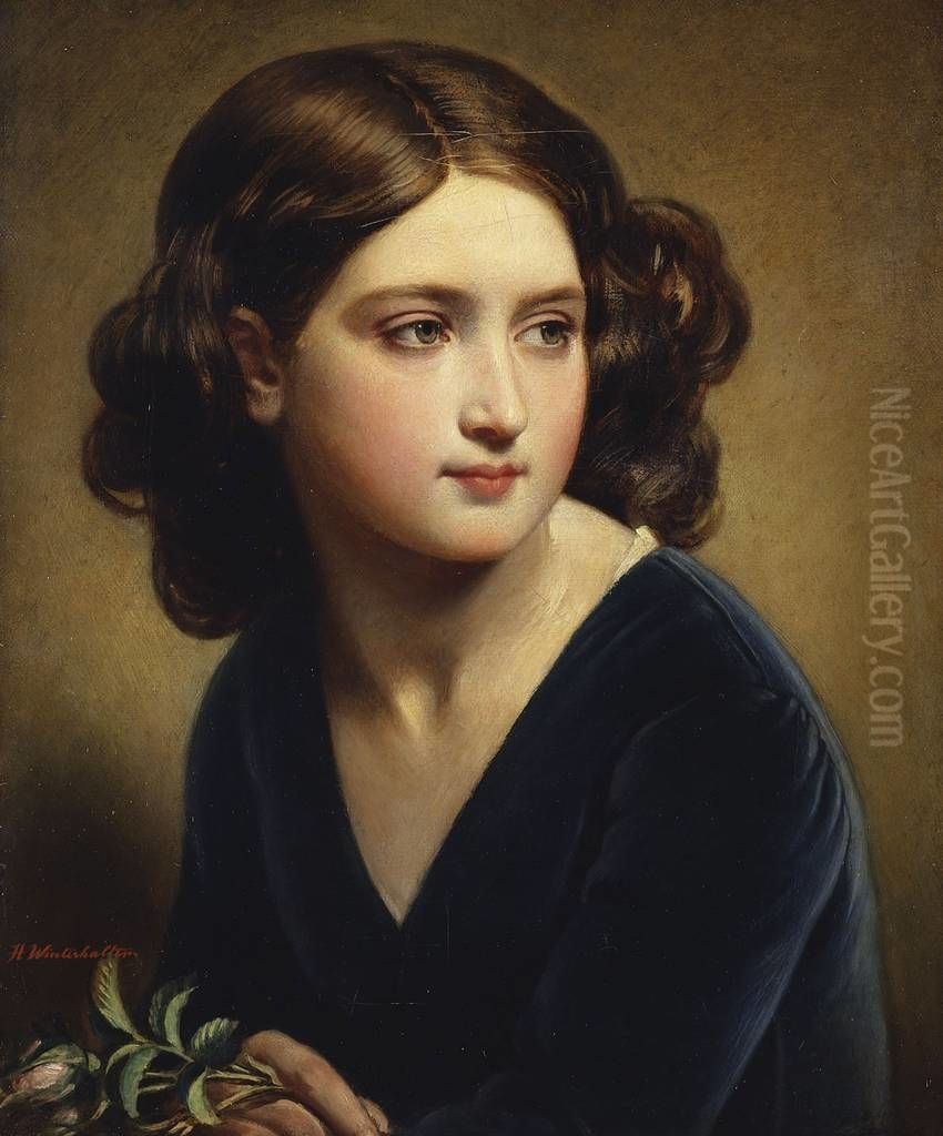 L'Innocence Oil Painting by Hermann Winterhalter