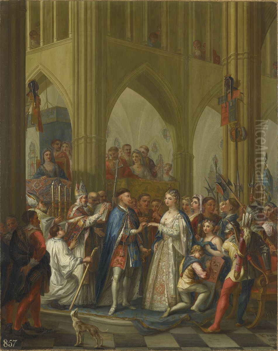 The Marriage of Henry V Oil Painting by William Kent