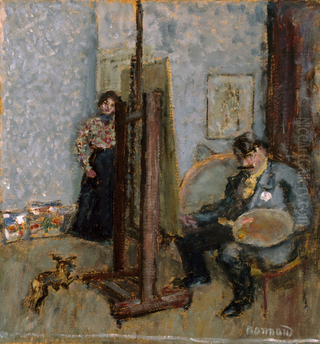 The Painter's Studio Oil Painting by Pierre Bonnard