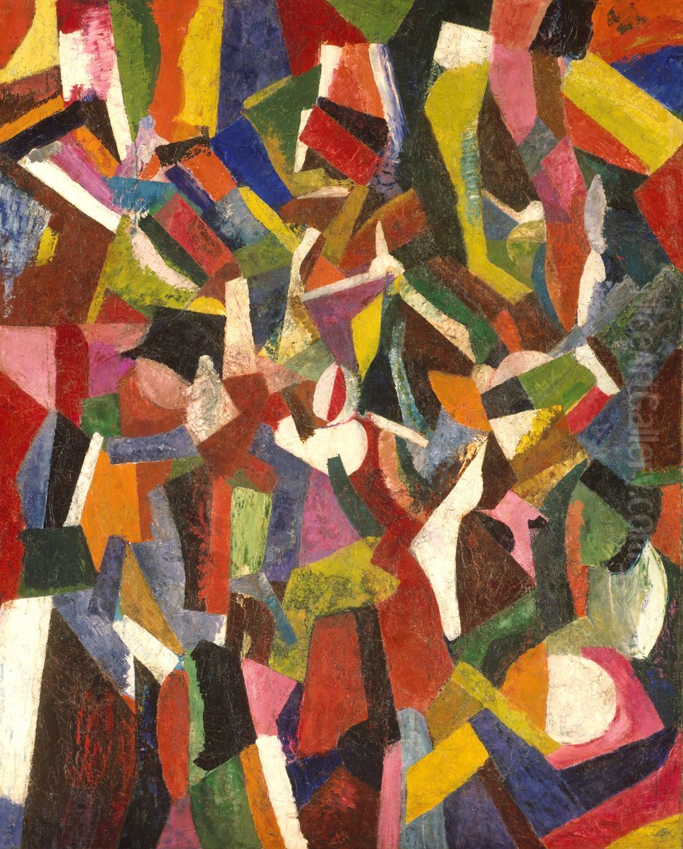 Composition VI Oil Painting by Patrick Henry Bruce