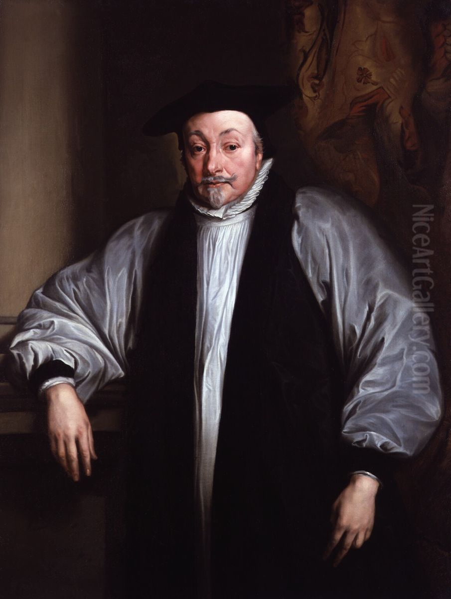 William Laud, Archbishop of Canterbury Oil Painting by Sir Anthony Van Dyck