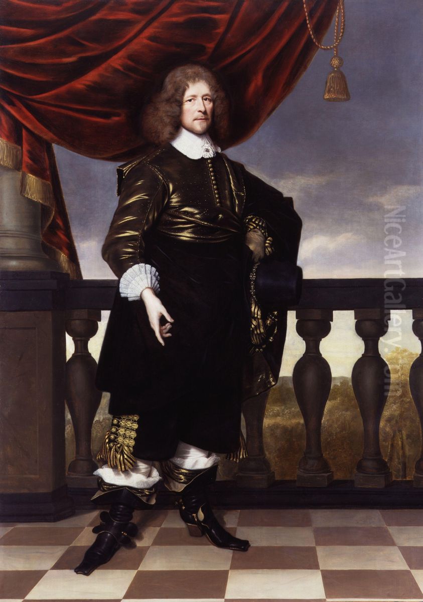 Oliver St John Oil Painting by Pieter Nason