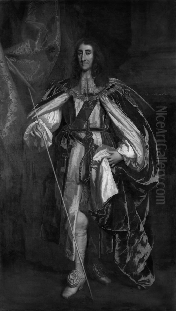 Edward Montagu, 2nd Earl of Manchester Oil Painting by Peter Lely