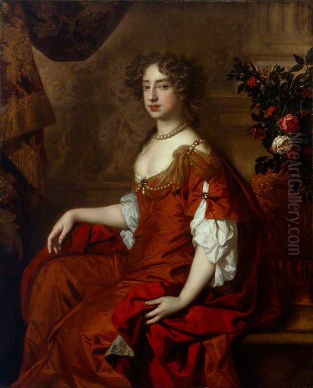 Queen Mary II Oil Painting by Peter Lely