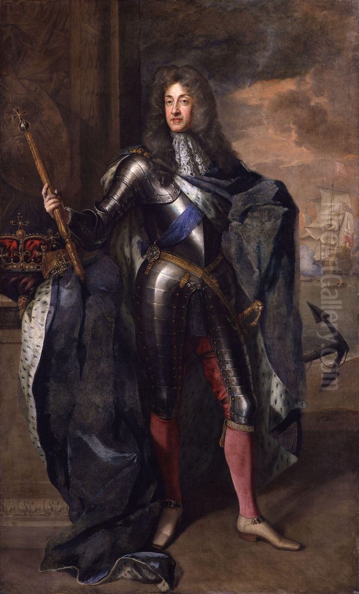 King James II Oil Painting by Godfrey Kneller