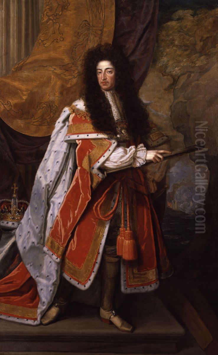 William III of England Oil Painting by Thomas Murray
