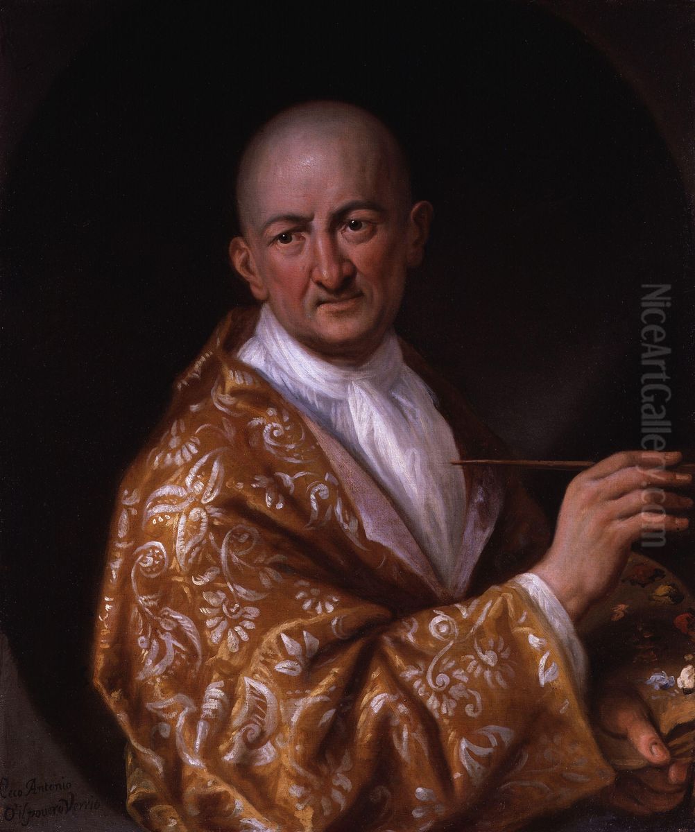 Antonio Verrio Oil Painting by Antonio Verrio
