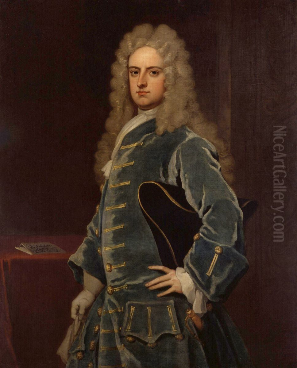Portrait of James Craggs the Younger Oil Painting by Godfrey Kneller