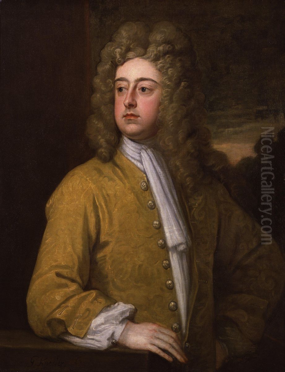 Francis Godolphin, 2nd Earl of Godolphin Oil Painting by Godfrey Kneller