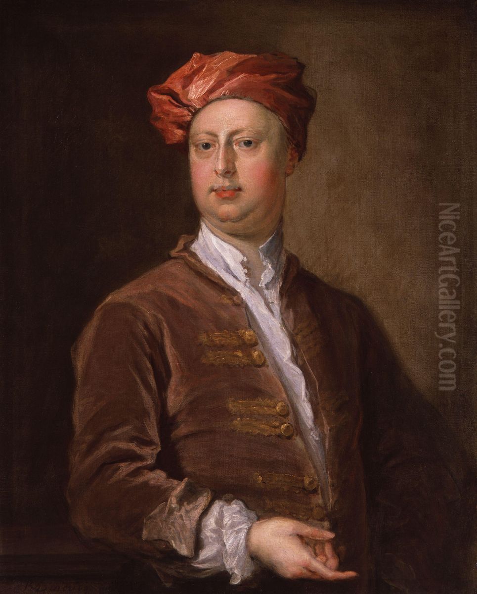 Probably William Kent Oil Painting by Bartholomew Dandridge