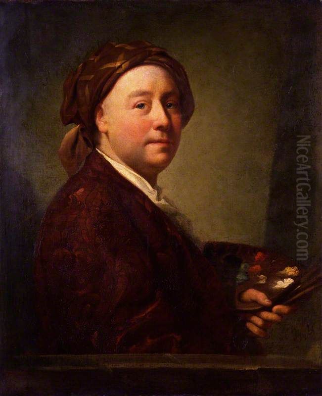 Richard Wilson Oil Painting by Edward Penny