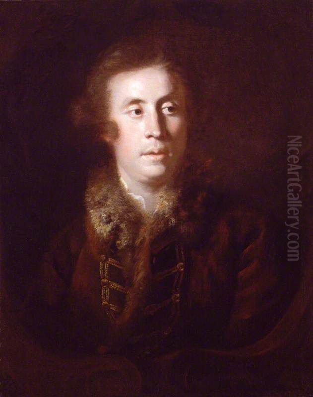 Joseph Wilton Oil Painting by Of Sir Joshua Reynolds