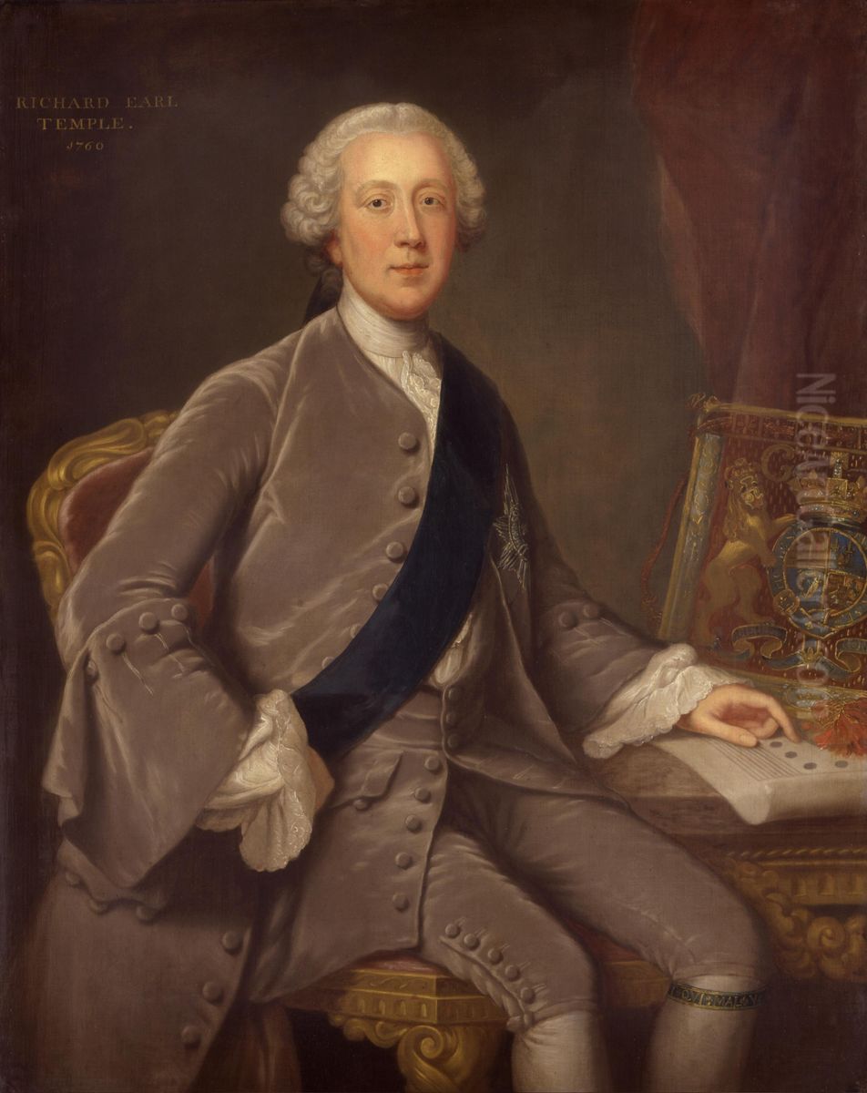 Richard Grenville-Temple, 2nd Earl Temple Oil Painting by William Hoare