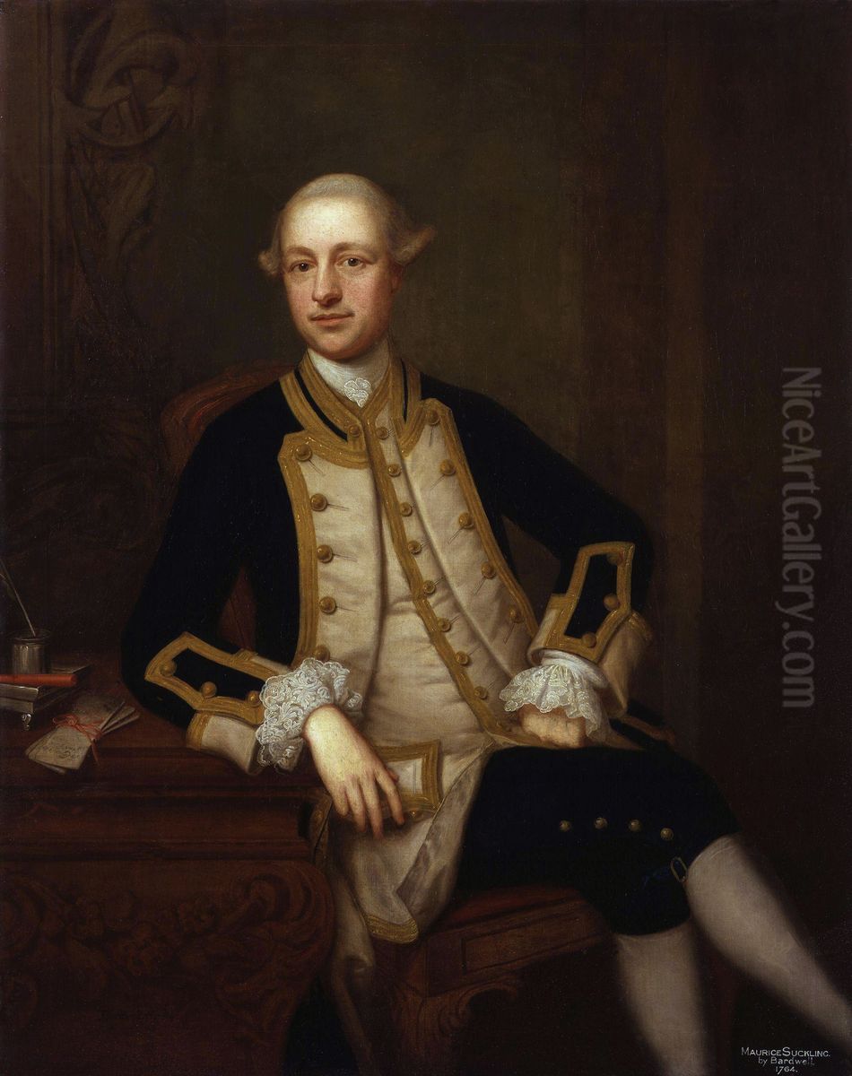 Maurice Suckling Oil Painting by Thomas Bardwell