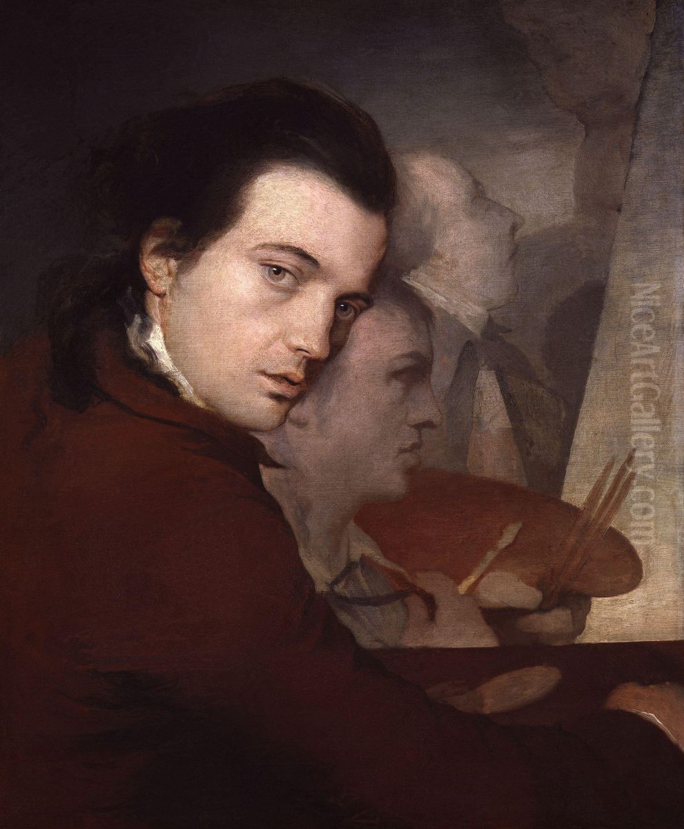 Self-portrait Oil Painting by James Barry