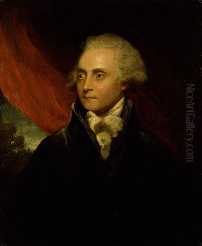 Edmund Malone Oil Painting by Of Sir Joshua Reynolds