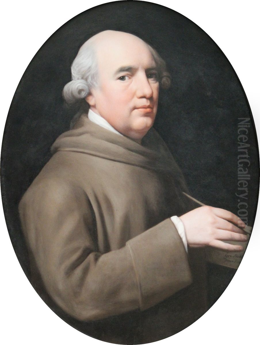 Self-portrait Oil Painting by George Stubbs