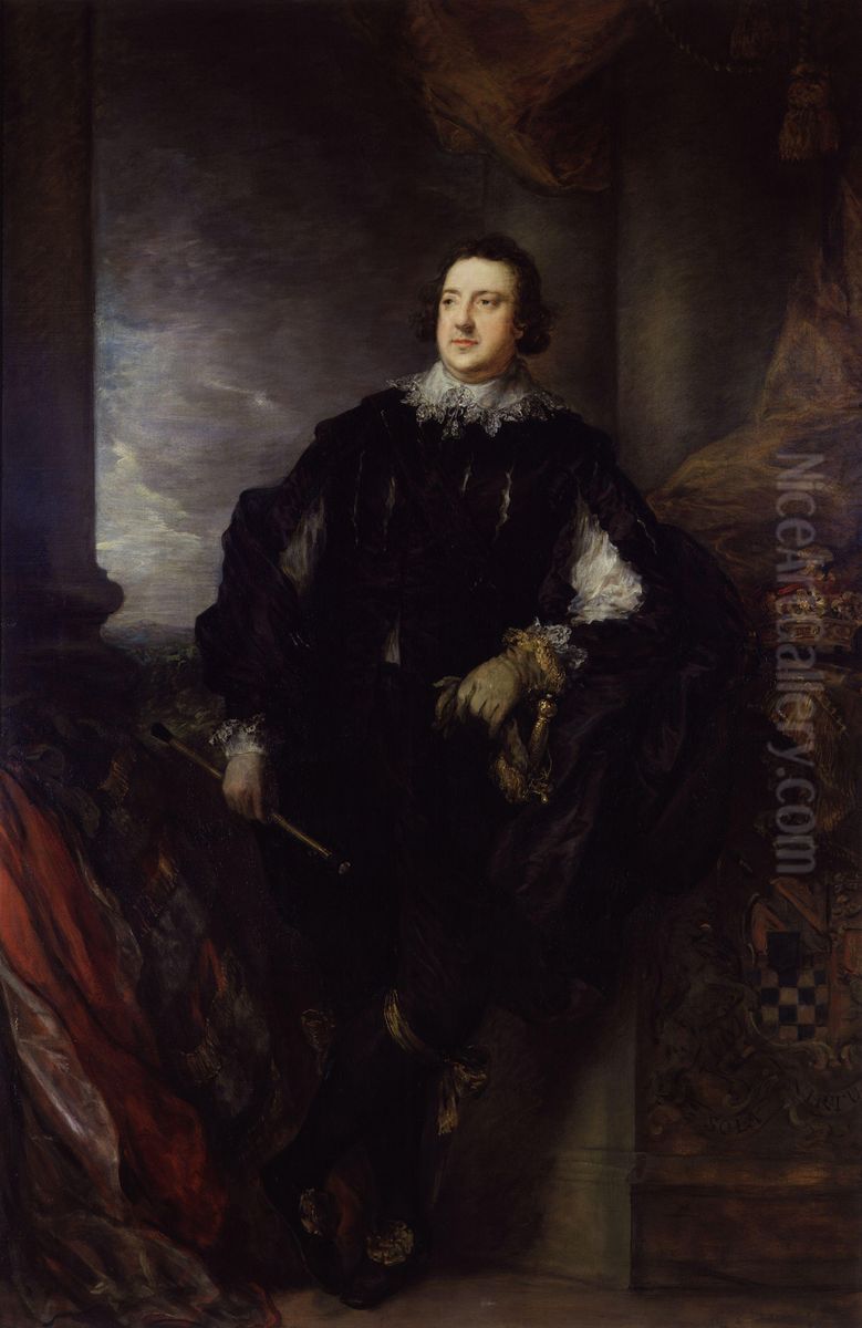 Charles Howard, 11th Duke of Norfolk Oil Painting by Thomas Gainsborough
