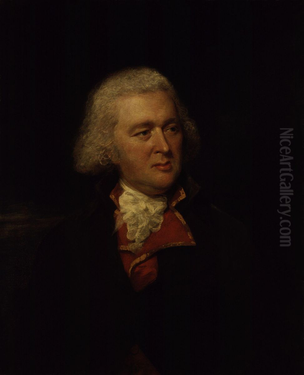 Portrait ofValentine Green(1739-1813) Oil Painting by Lemuel-Francis Abbott