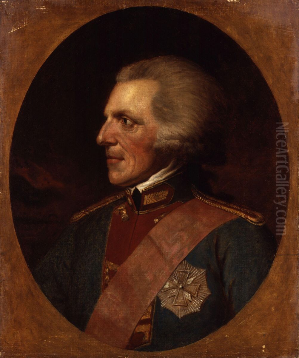 Sir Benjamin Thompson, Count von Rumford Oil Painting by Moritz Kellerhoven
