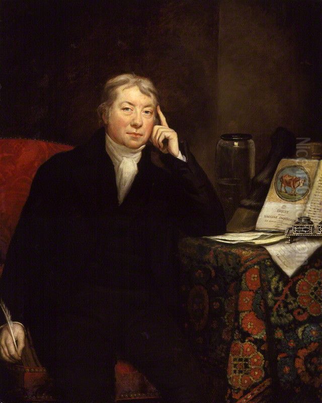 Edward Jenner Oil Painting by James Northcote