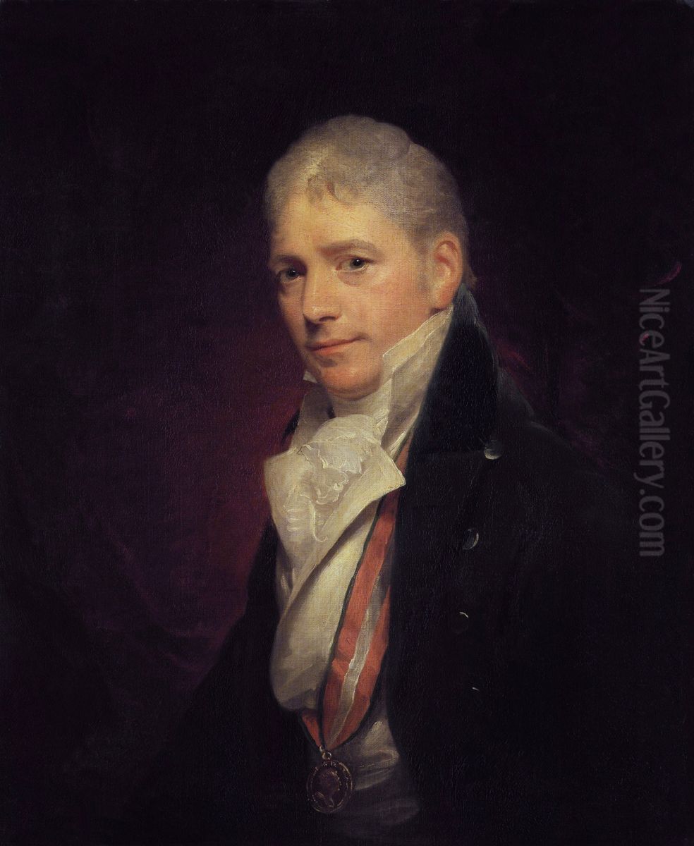 Sir Peter Francis Bourgeois Oil Painting by William Beechey