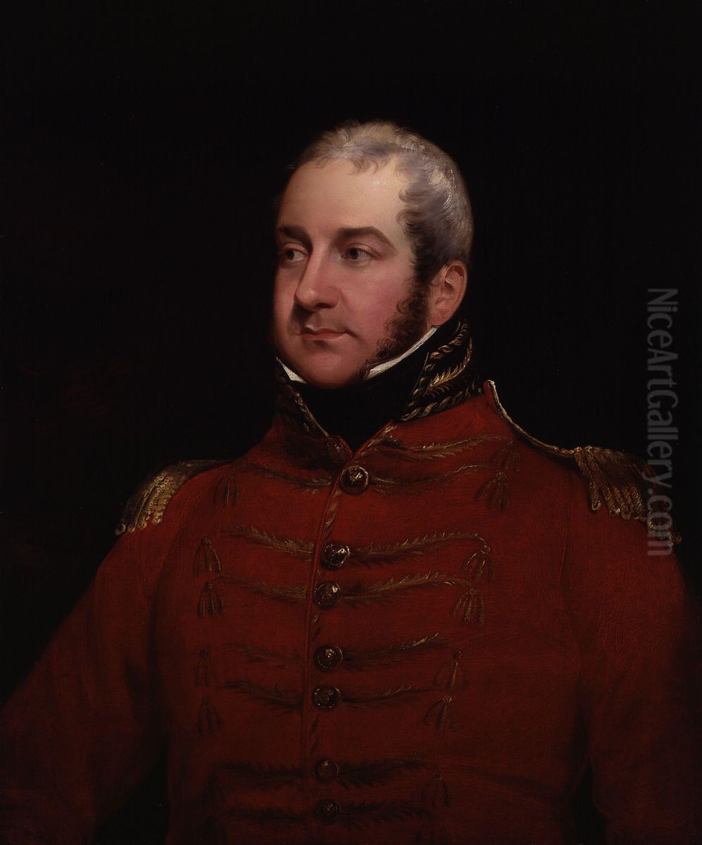 Sir William Congreve, 2nd Bt Oil Painting by James Lonsdale