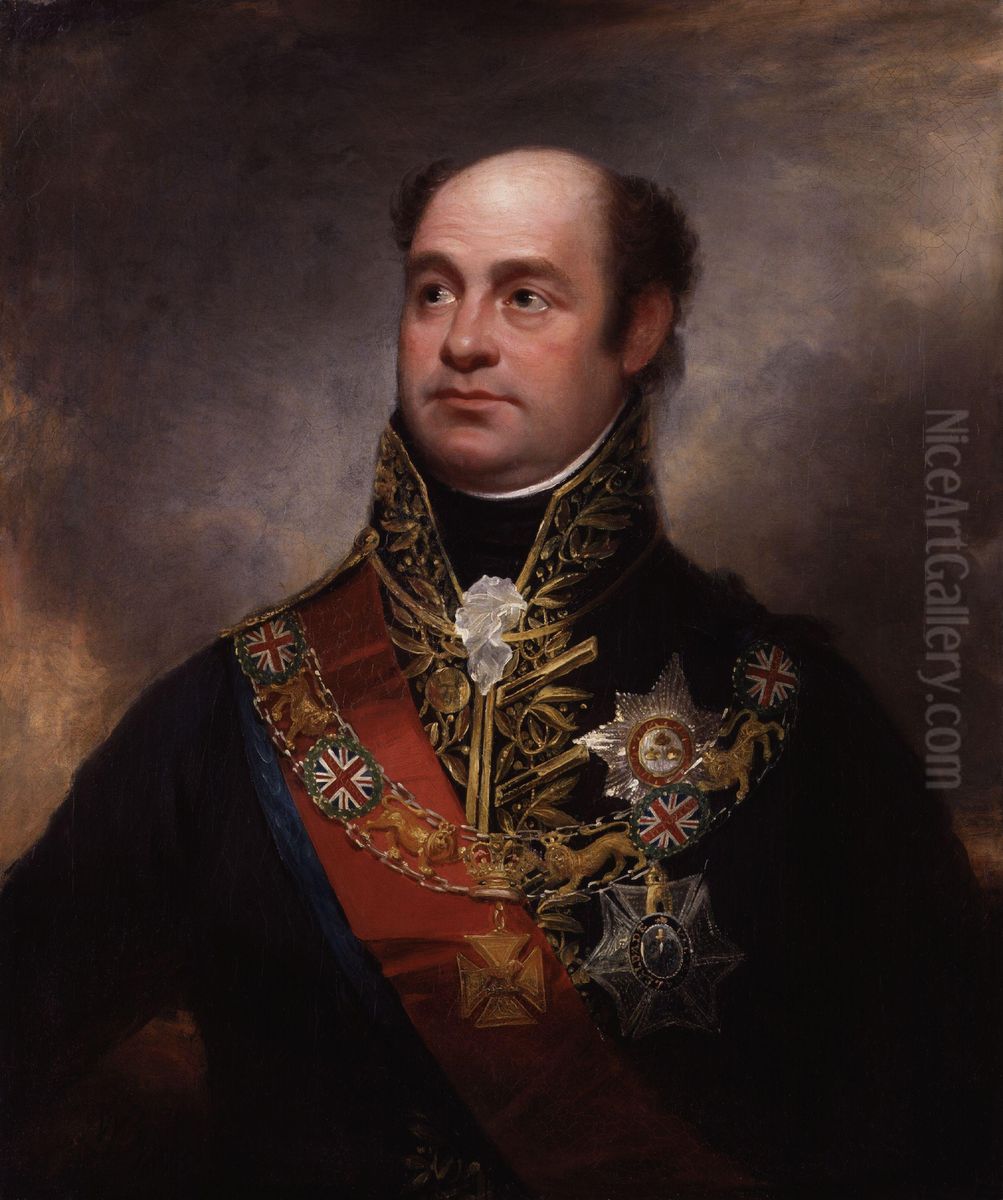 Portrait ofWilliam Beresford, 1st Viscount Beresford(1768-1856) Oil Painting by William Beechey