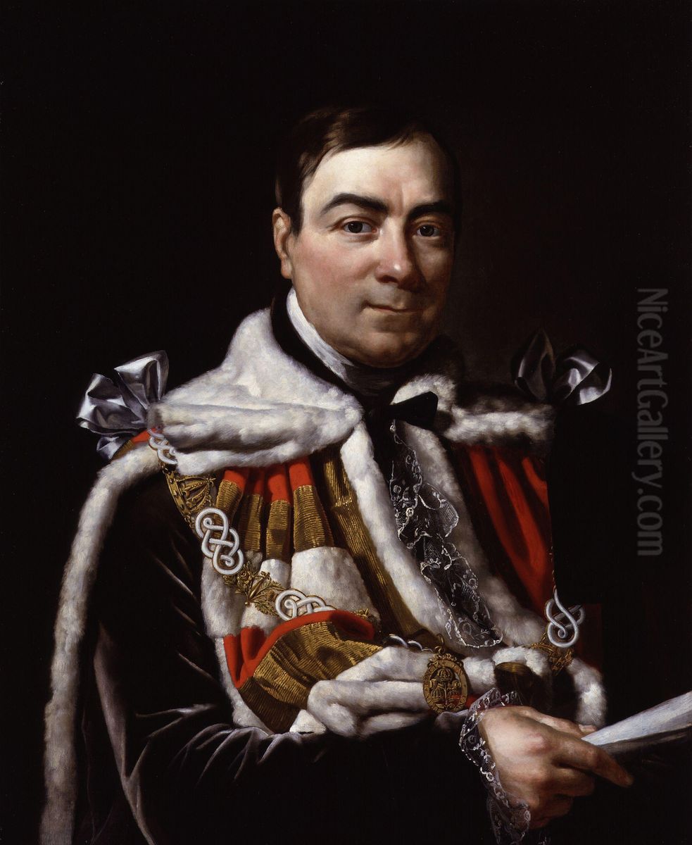 Richard Le Poer Trench, 2nd Earl of Clancarty Oil Painting by Joseph Paelinck