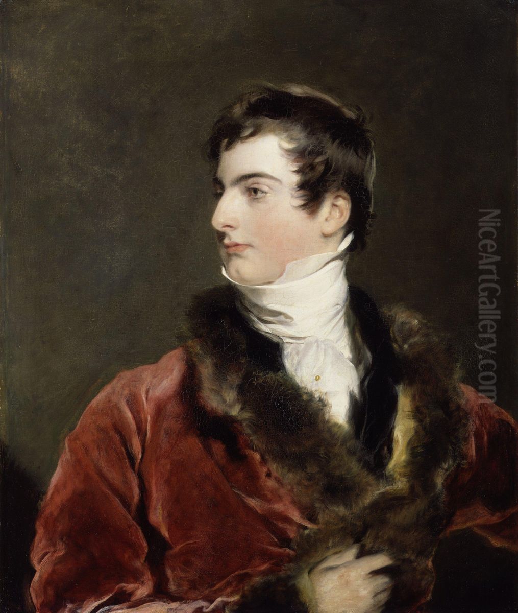 John Arthur Douglas Bloomfield, 2nd Baron Bloomfield Oil Painting by Thomas Lawrence